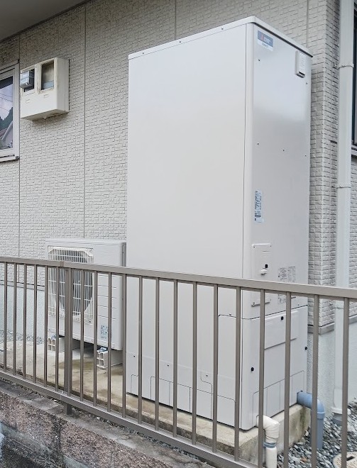 エコキュート　取替工事　西彼杵郡長与町