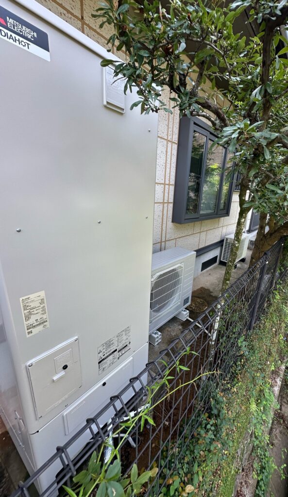 電気温水器からエコキュートへ　取替工事　諫早市