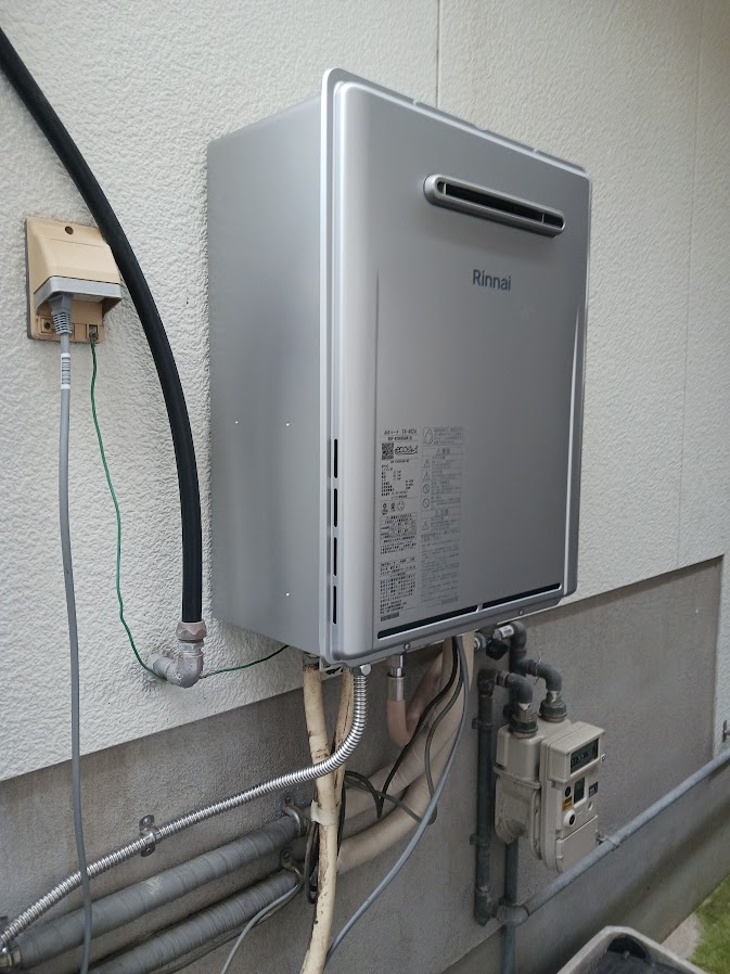 ガス給湯器　取替工事　長崎市