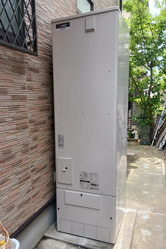 電気温水器からエコキュートへ　取替工事　長崎市
